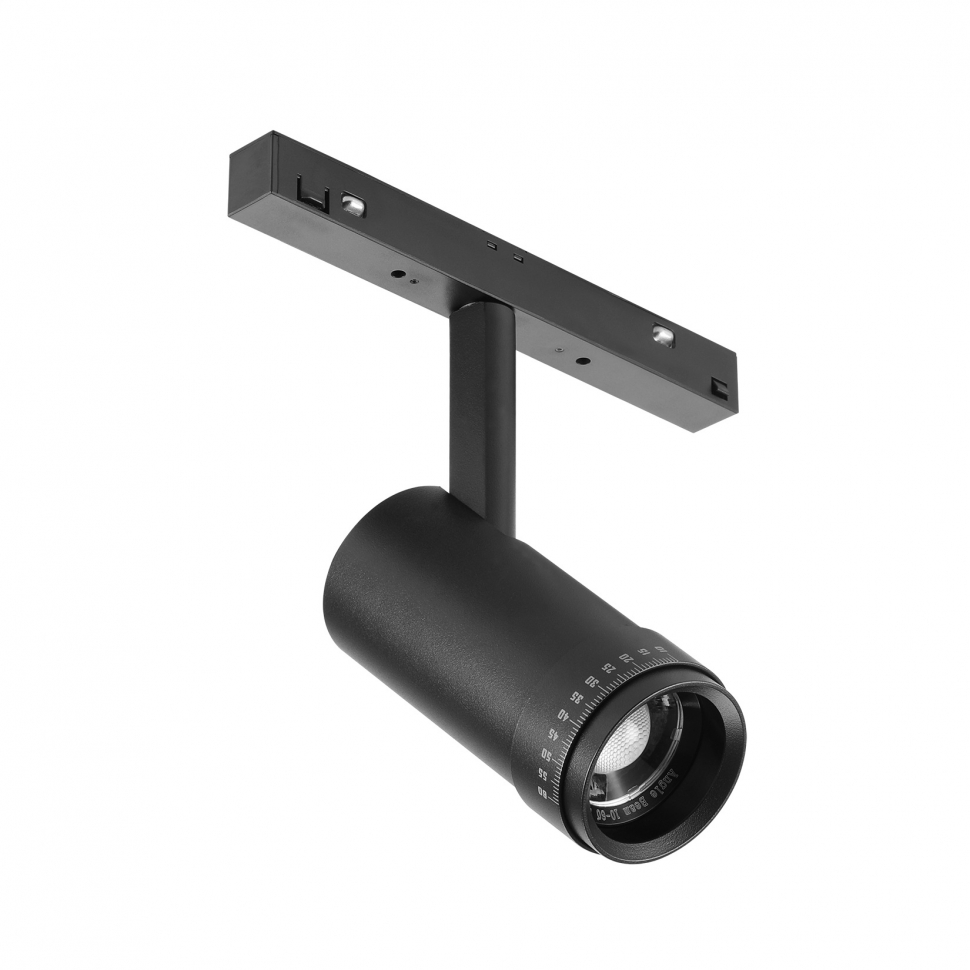 Свет-к трековый магнитный поворотный iLEDEX TECHNICAL VISION ZOOM 4822-020-D47-10W-10/60DG-3000K-BK view 2
