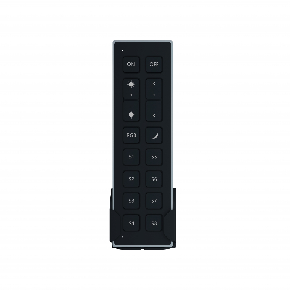Пульт ДУ (Tuya Zigbee) для управления трековыми смарт светильниками iLEDEX TECHNICAL VISION RC 48-BK view 2