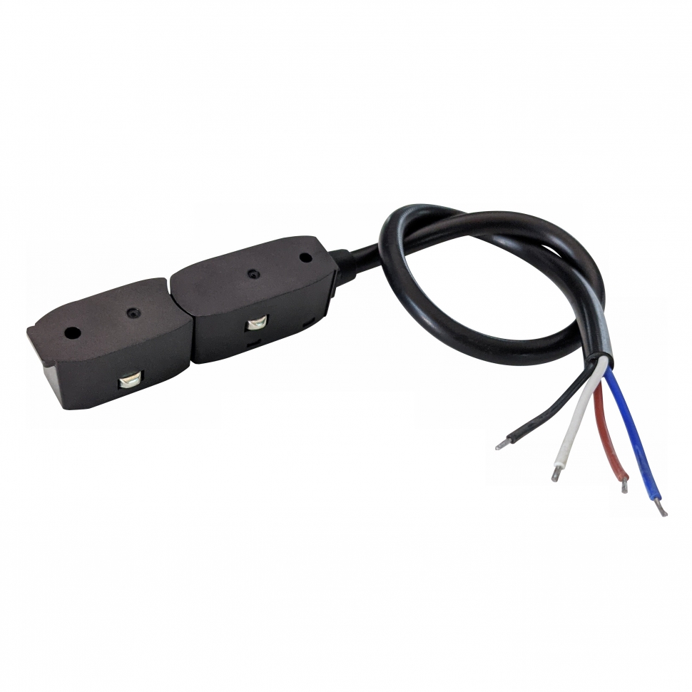 Ввод питания для радиусного маг.встр. шинопровода iLEDEX TECHNICAL VISION POWER INN 4822-R-BK view 2