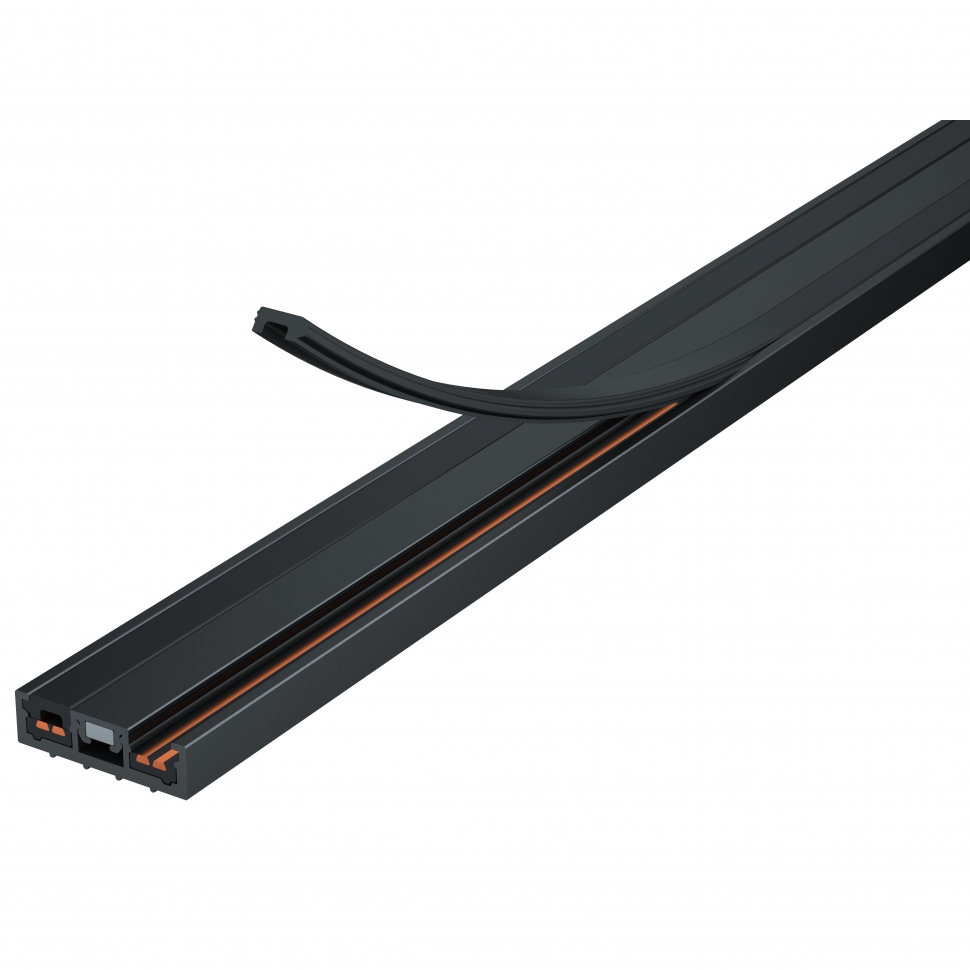 Заглушка каналов питания для ультратонкогошинопровода iLEDEX TECHNICAL VISION STRAP 4825 BK view 2