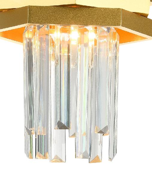 Люстра SPEAR 1 x E14, 40W, GOLD view 2